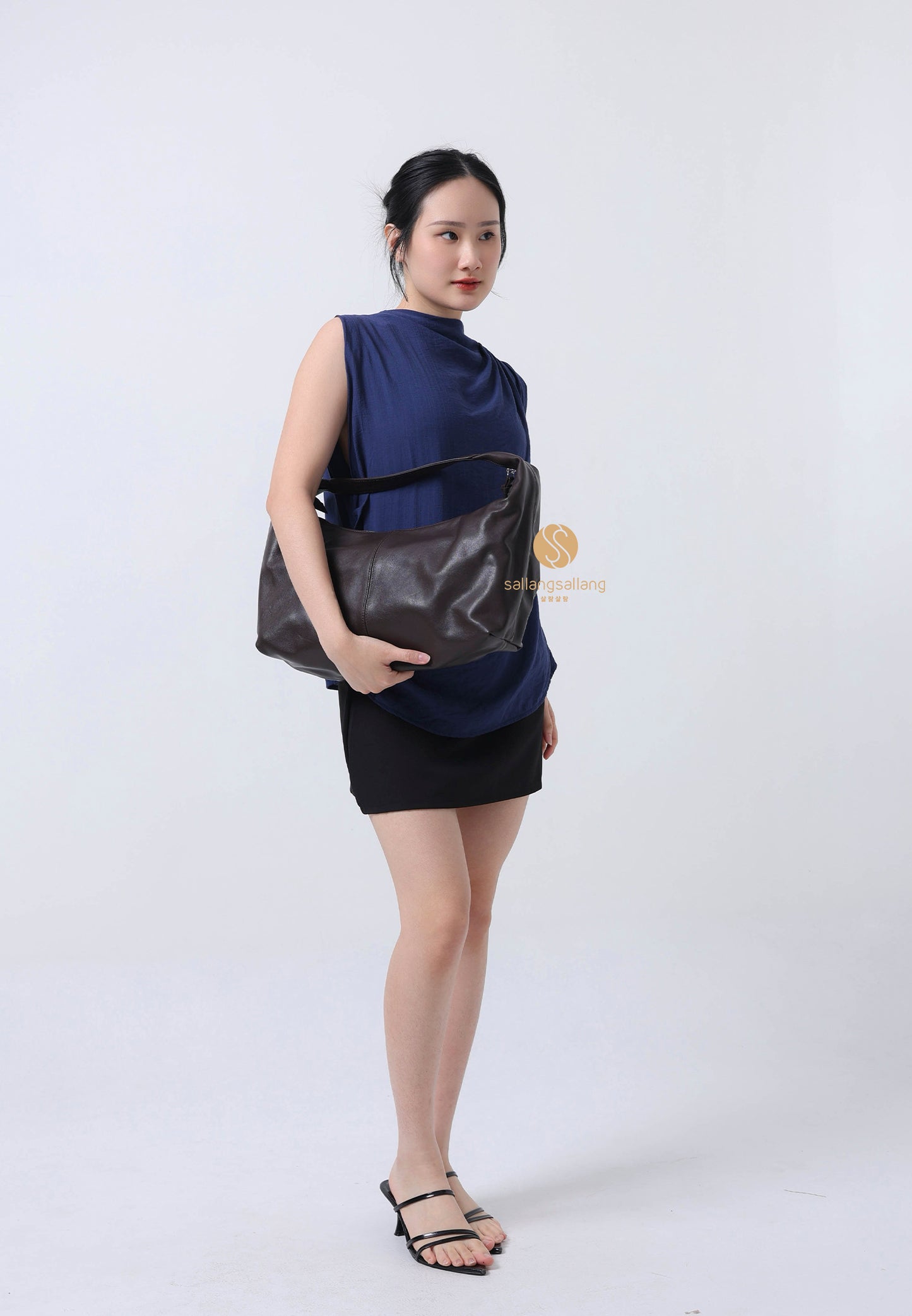 Swing Bag L Dark Brown