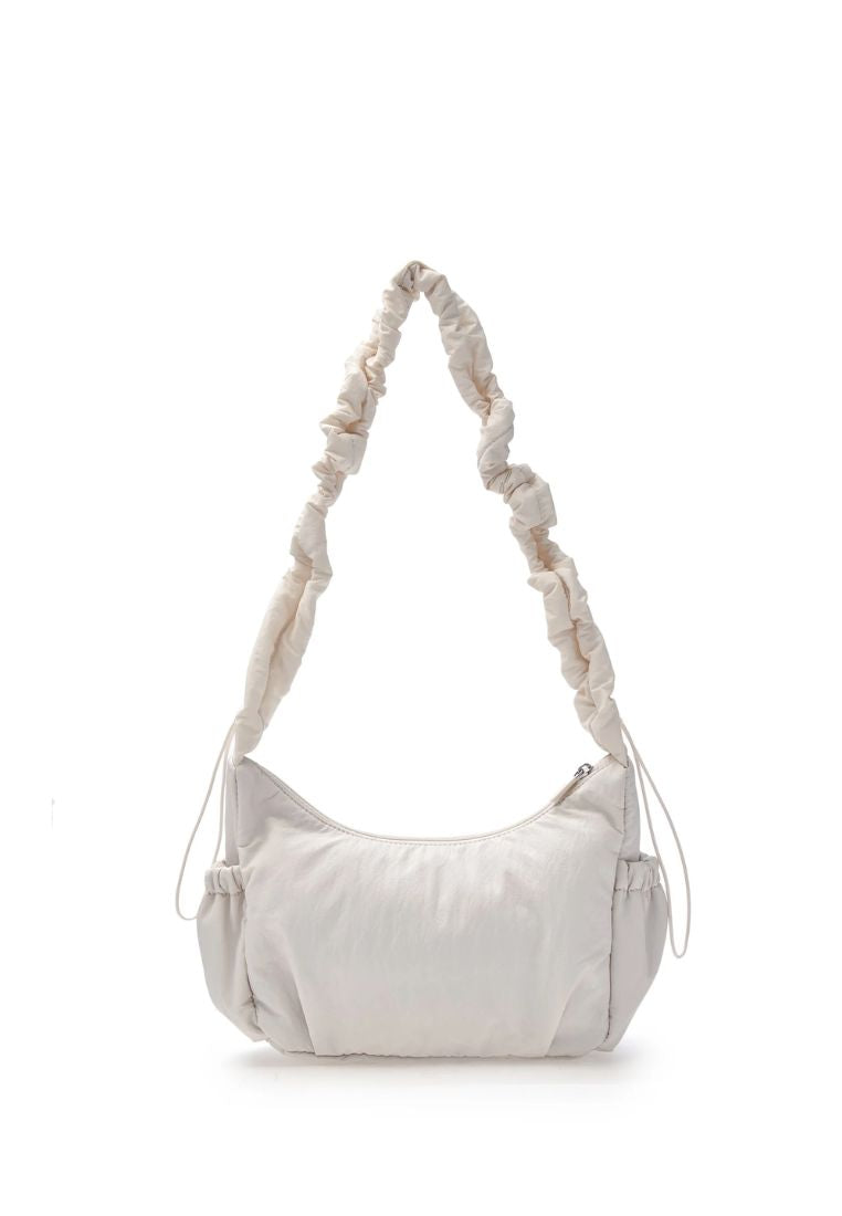 Basic Athleisure Hobo Bag NY Yankees Cream