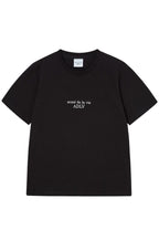 Basic Logo Woman Short Sleeve T-Shirt Black