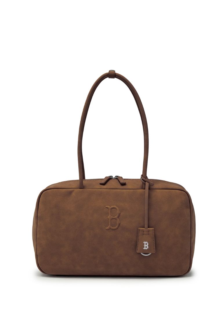 Basic Pallet Square Tote Bag Boston Red Sox Brown