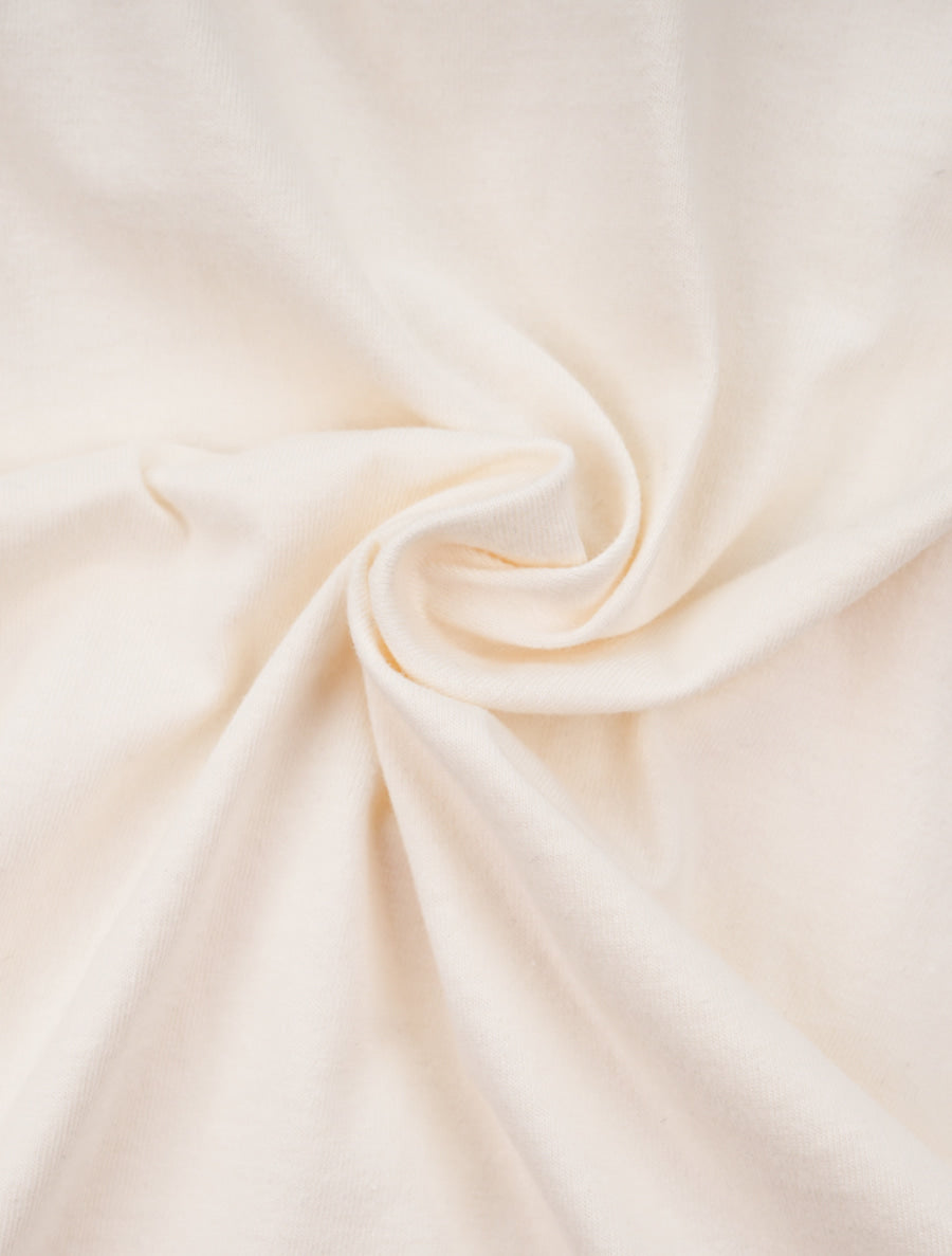 Bear Friends Relax Crop T-Shirt Cream Blue