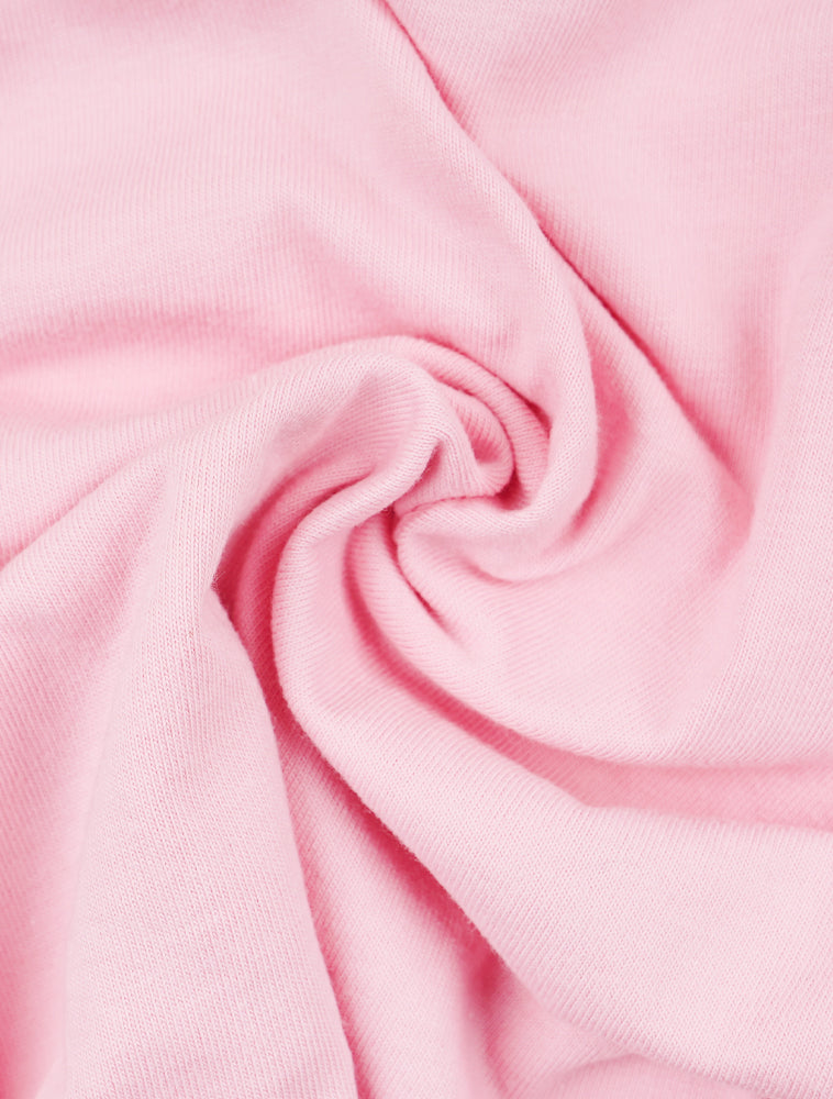 Bear Friends Relax Crop T-Shirt Pink