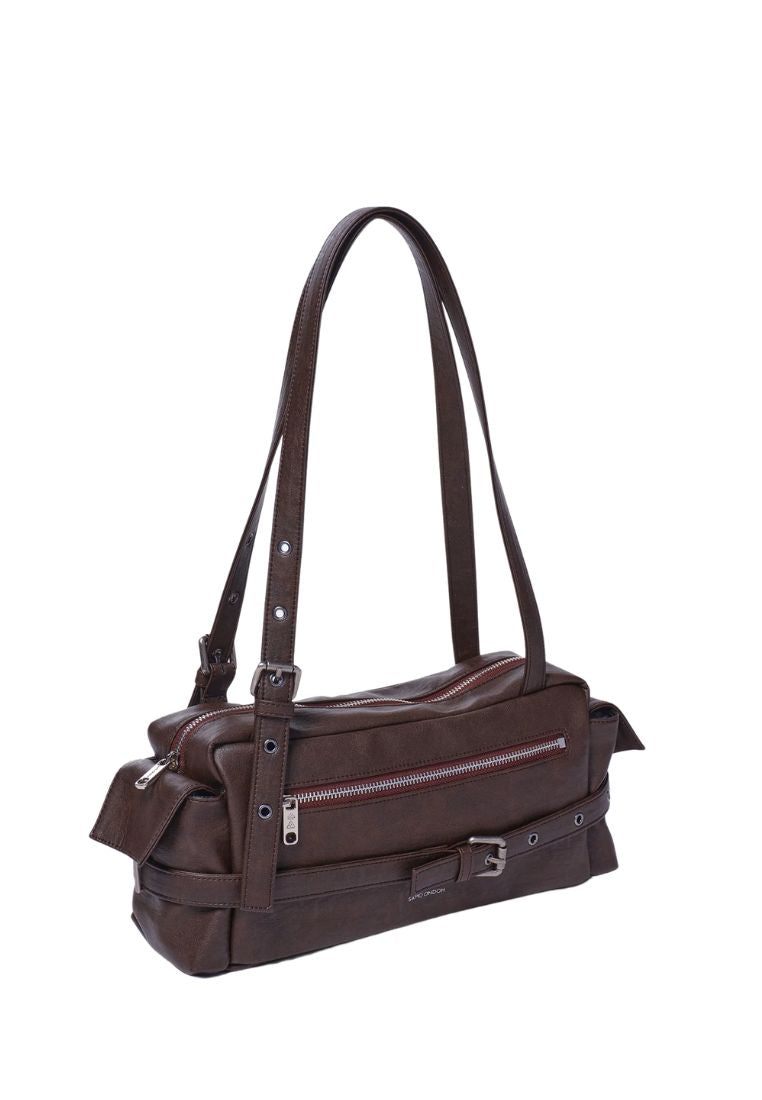 Belt Utility Bag M Brushed Chocolate