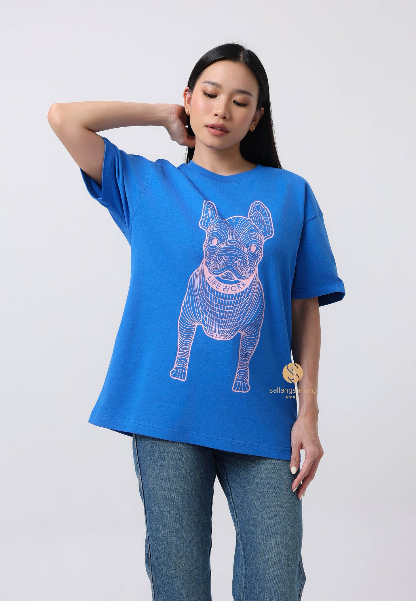 Big Radog T-Shirt Blue