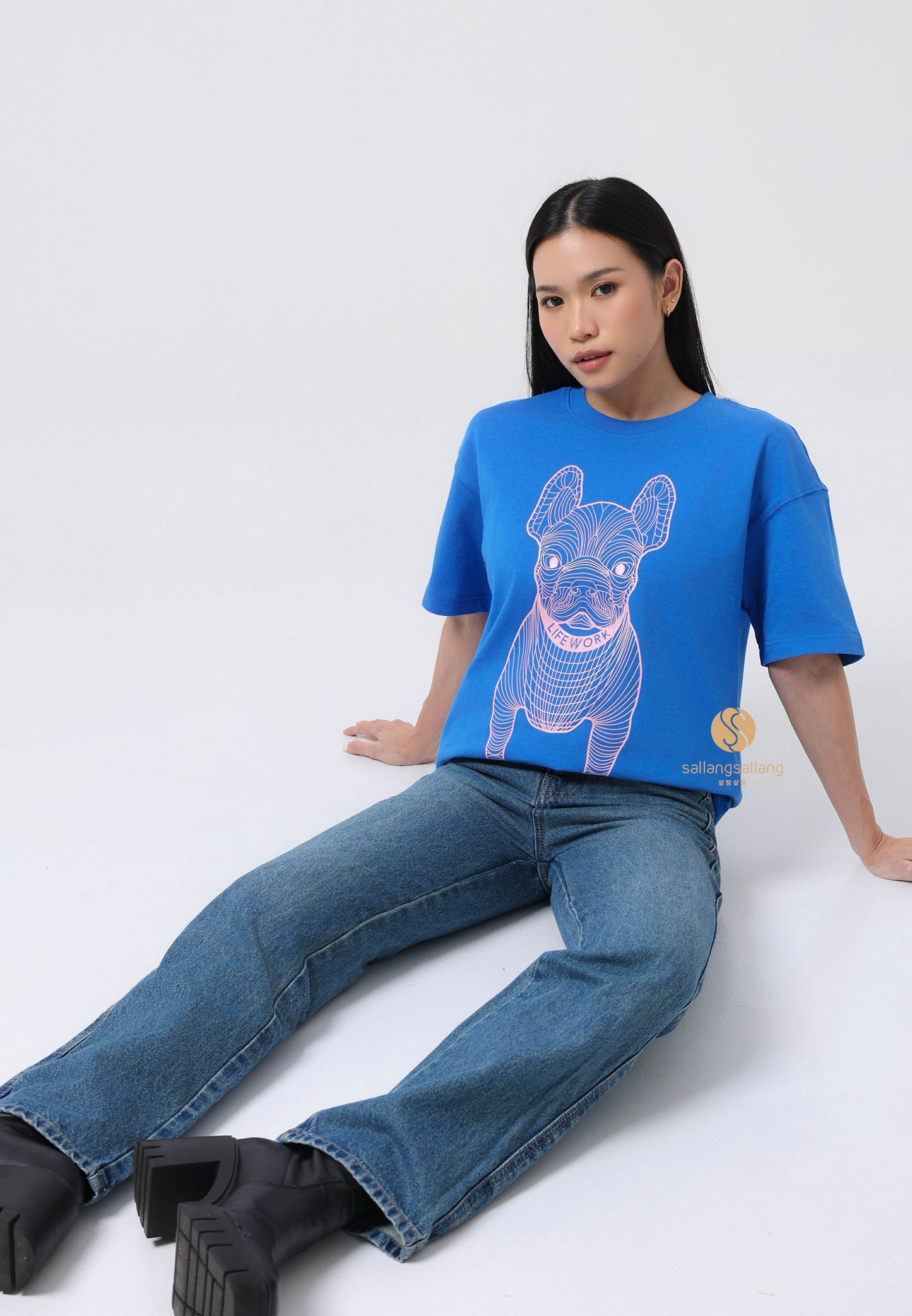 Big Radog T-Shirt Blue