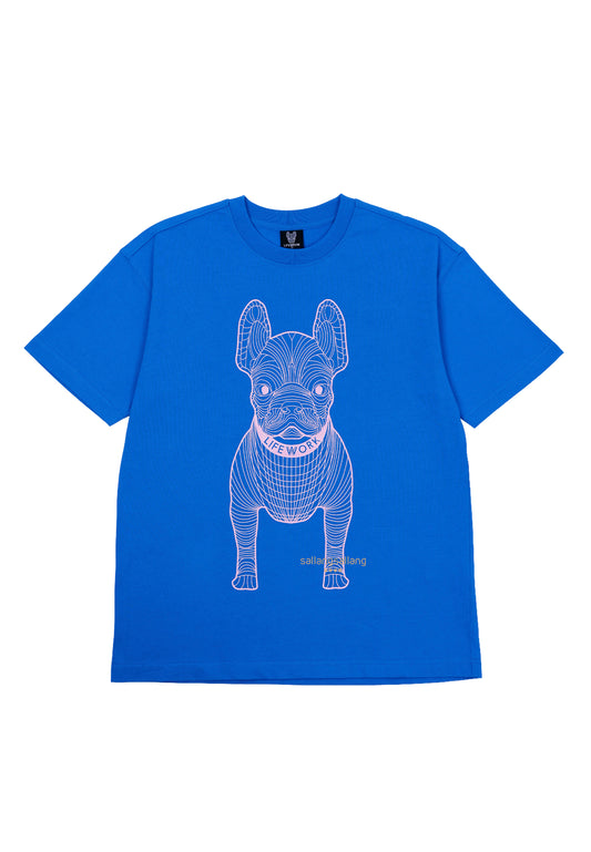 Big Radog T-Shirt Blue