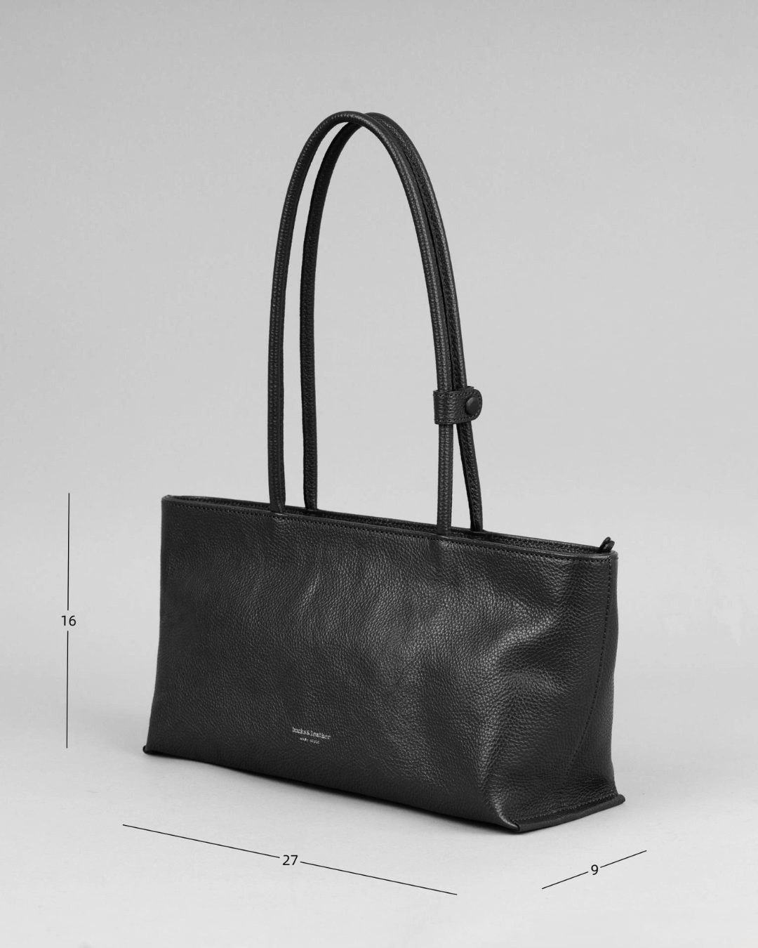 Boat Shopper Washed Black