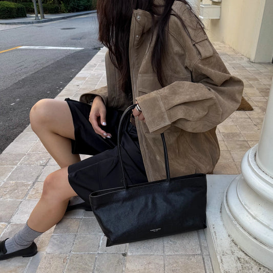 Boat Shopper Washed Black