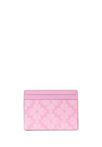 Boxed Spade Flower Small Slim Card Holder Parisian Rose Multi