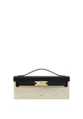 Bria Structured Top Handle Bag - Black Canvas