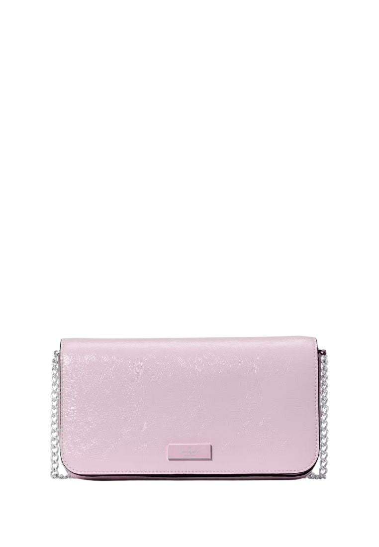 Bridget Crinkle Patent Mini Crossbody Lilac Moonlight