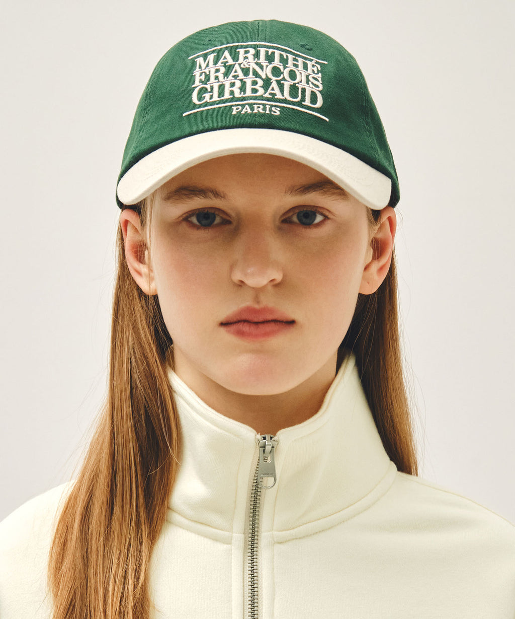 CLASSIC LOGO 6PANEL COLOR BLOCK CAP beige