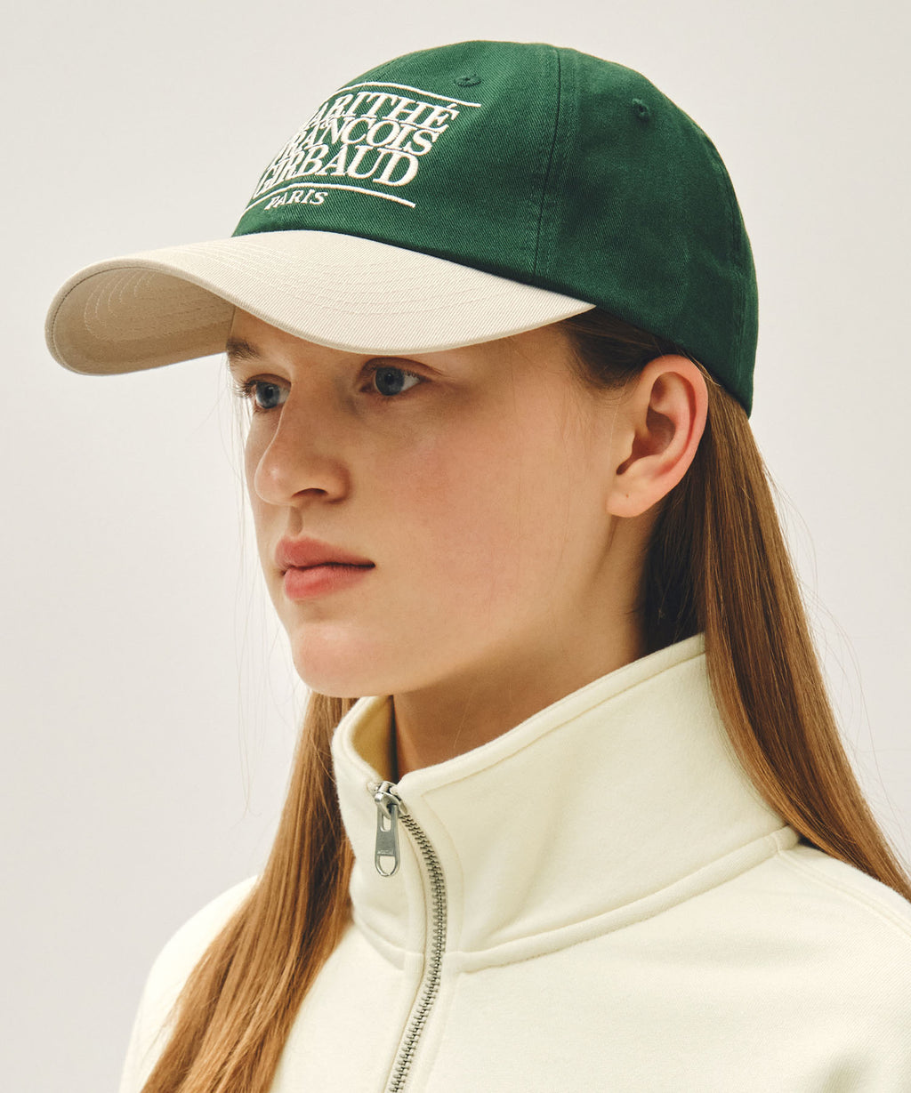 CLASSIC LOGO 6PANEL COLOR BLOCK CAP beige