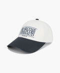 CLASSIC LOGO 6PANEL COLOR BLOCK CAP dark gray