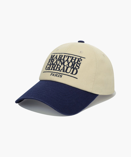 CLASSIC LOGO 6PANEL COLOR BLOCK CAP navy