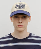 CLASSIC LOGO 6PANEL COLOR BLOCK CAP navy