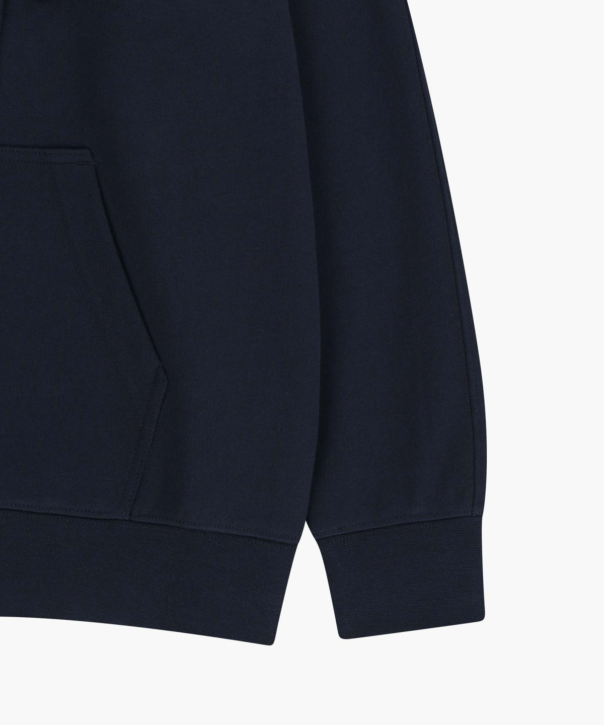 CLASSIC LOGO APPLIQUE HOODIE ZIPUP navy