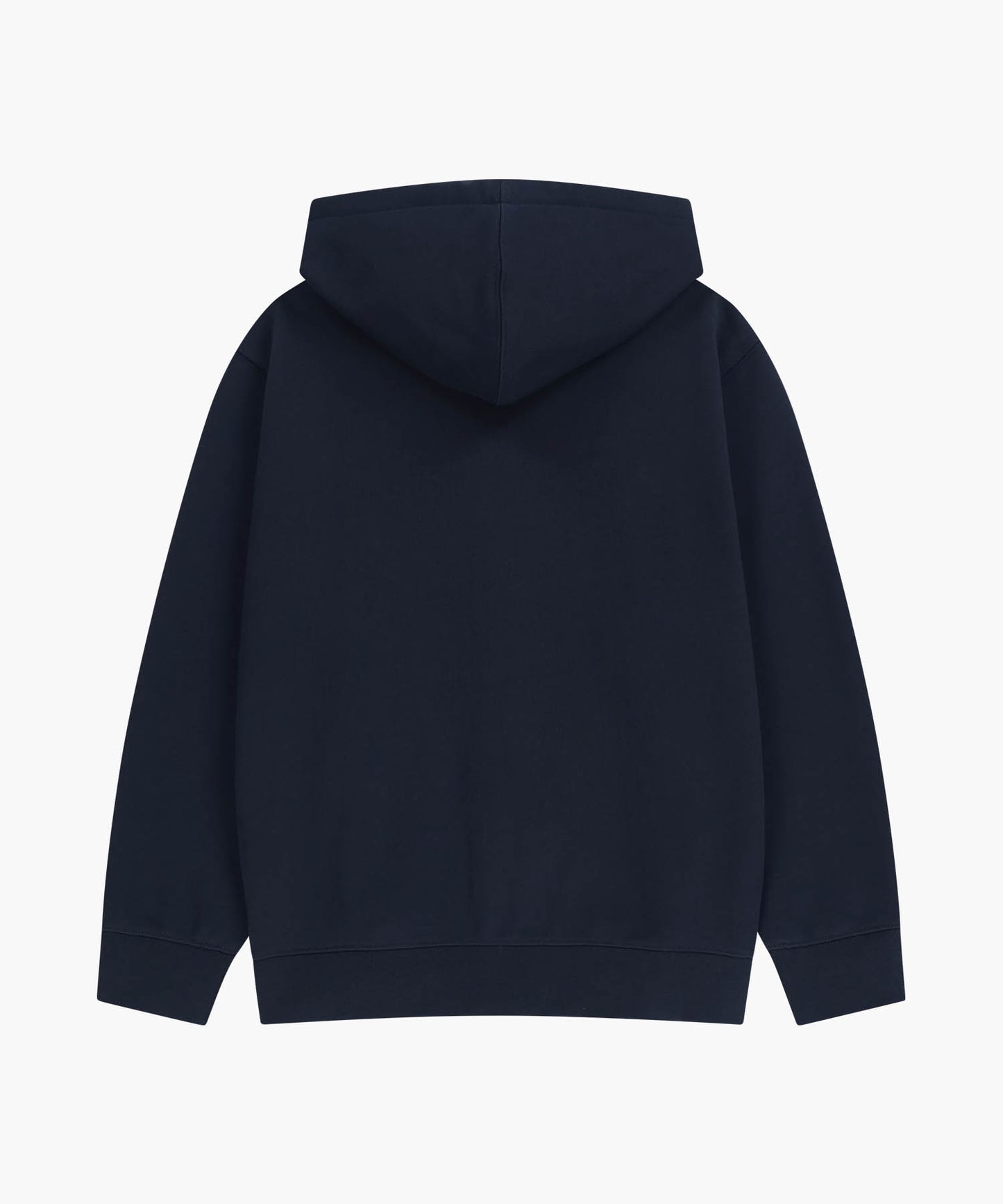 CLASSIC LOGO APPLIQUE HOODIE ZIPUP navy