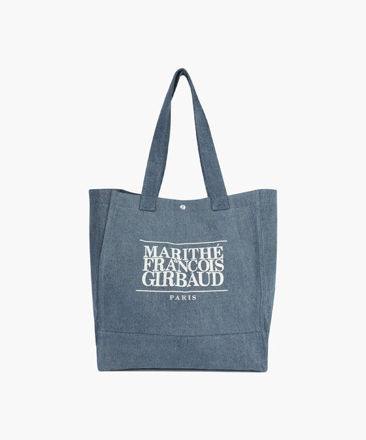 CLASSIC LOGO BIG SHOPPER BAG light blue
