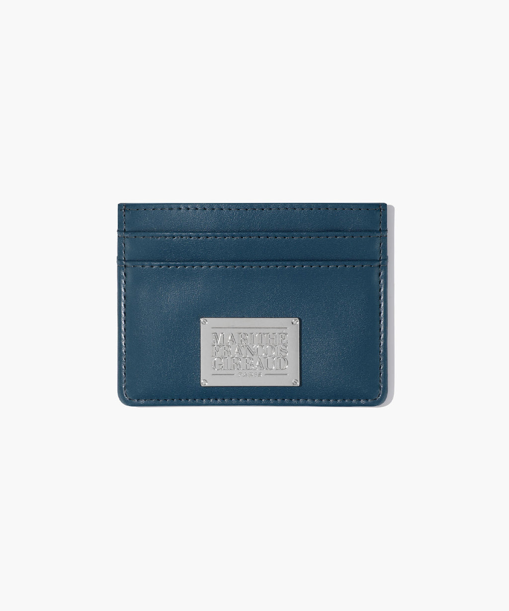 CLASSIC LOGO CARD WALLET blue