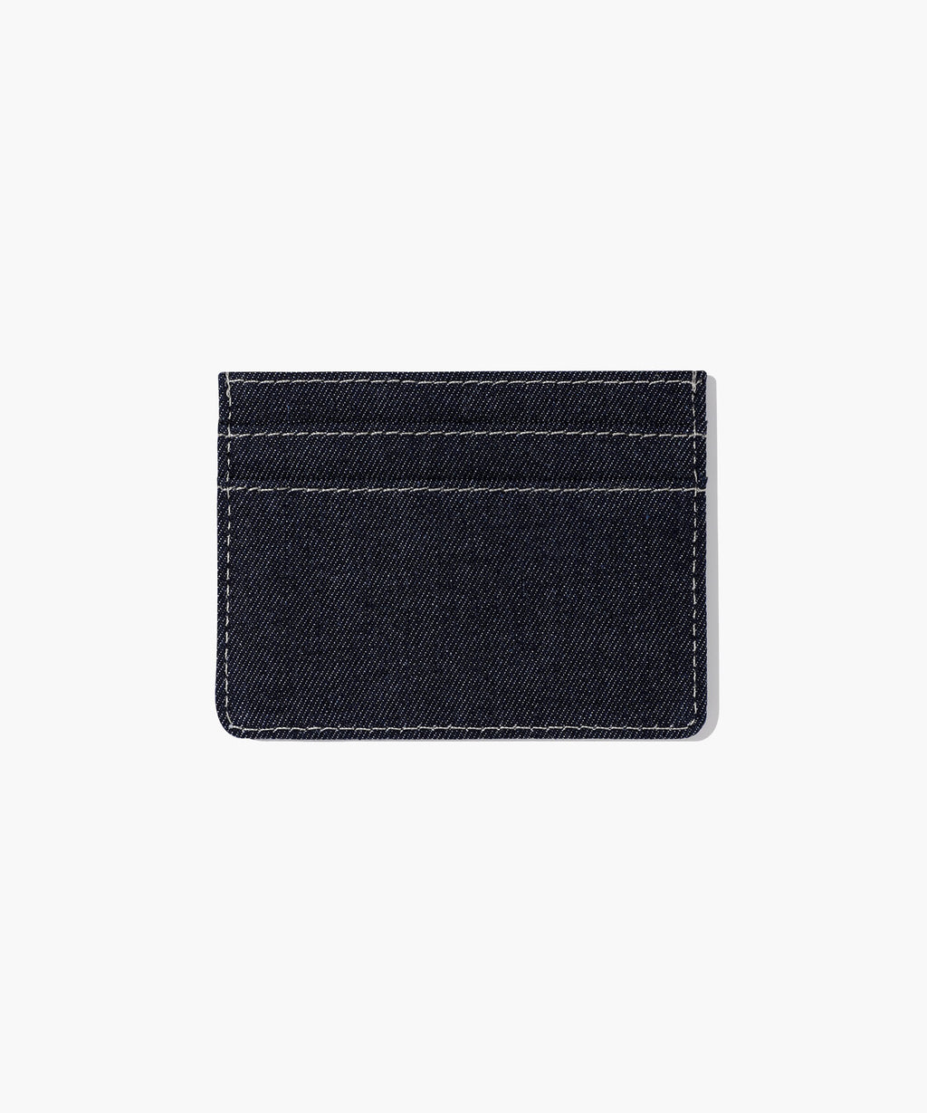 CLASSIC LOGO CARD WALLET indigo