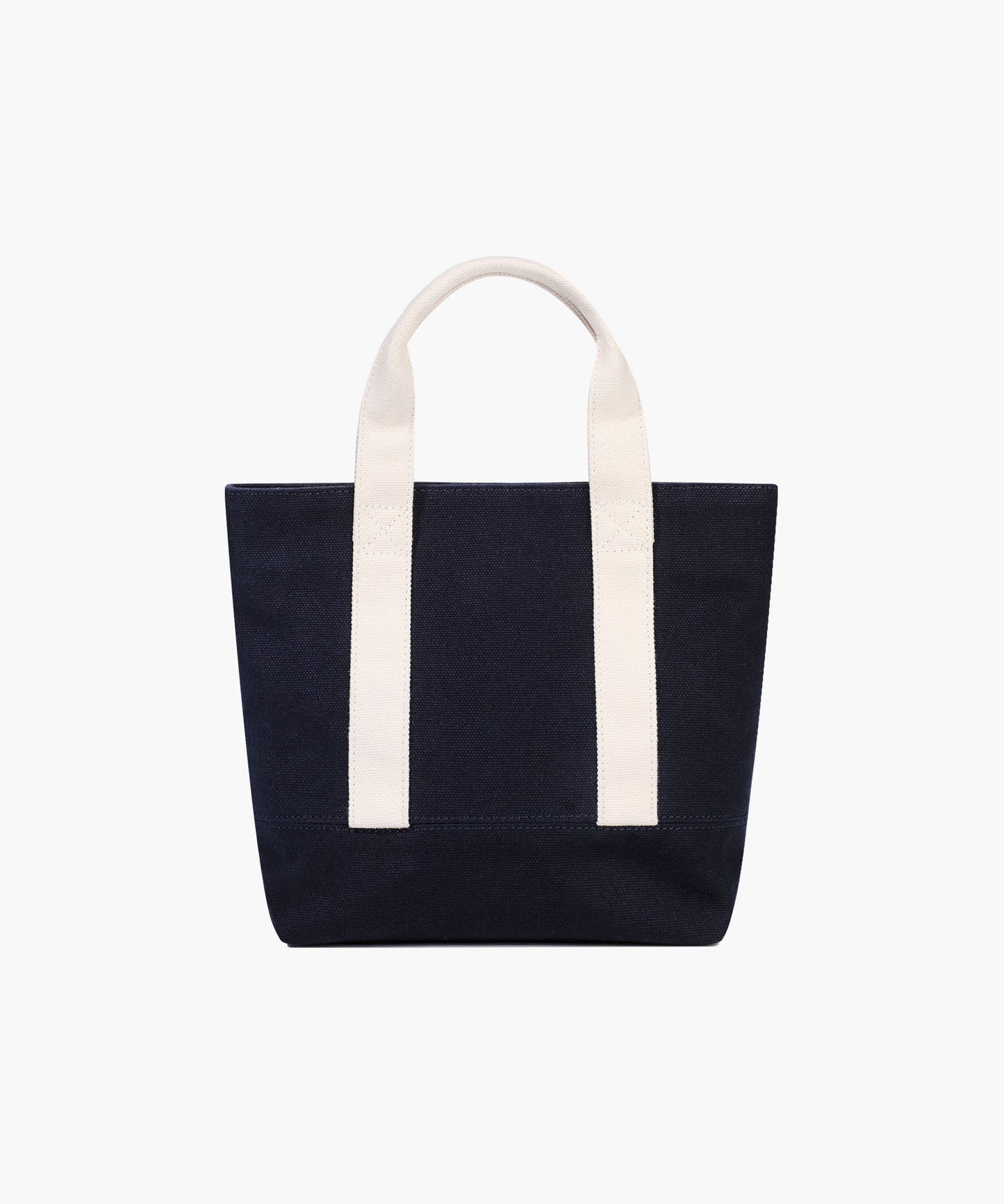 CLASSIC LOGO EMBROIDERY CANVAS TOTE BAG navy