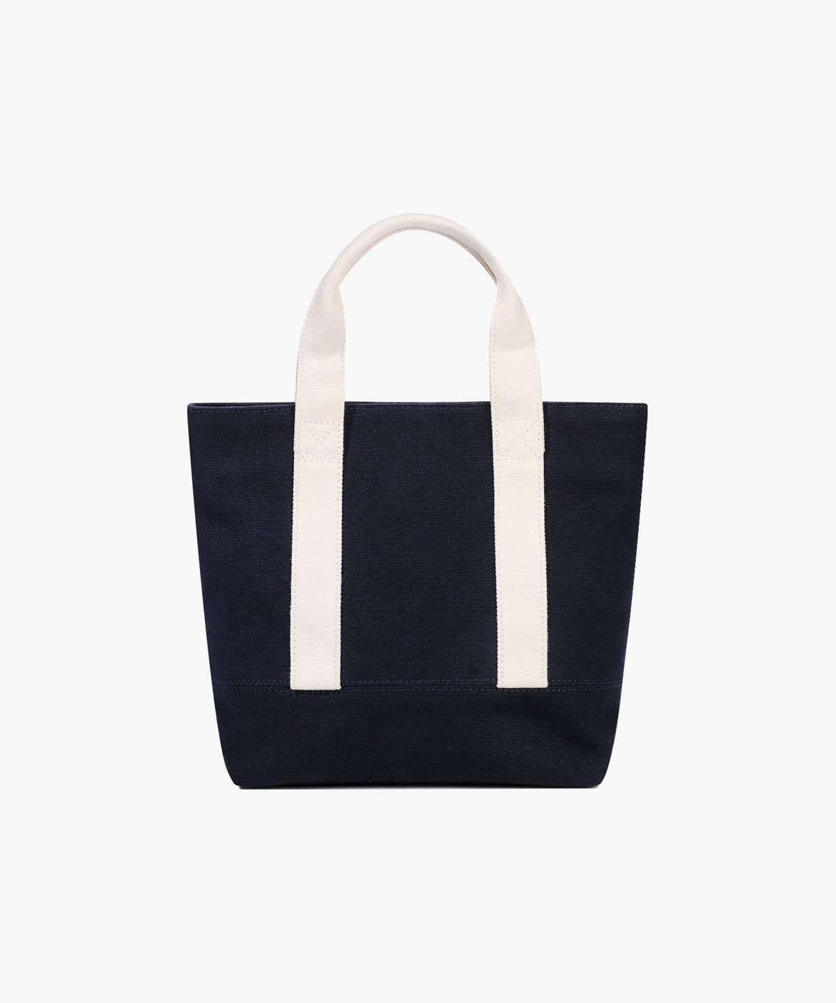 CLASSIC LOGO EMBROIDERY CANVAS TOTE BAG navy