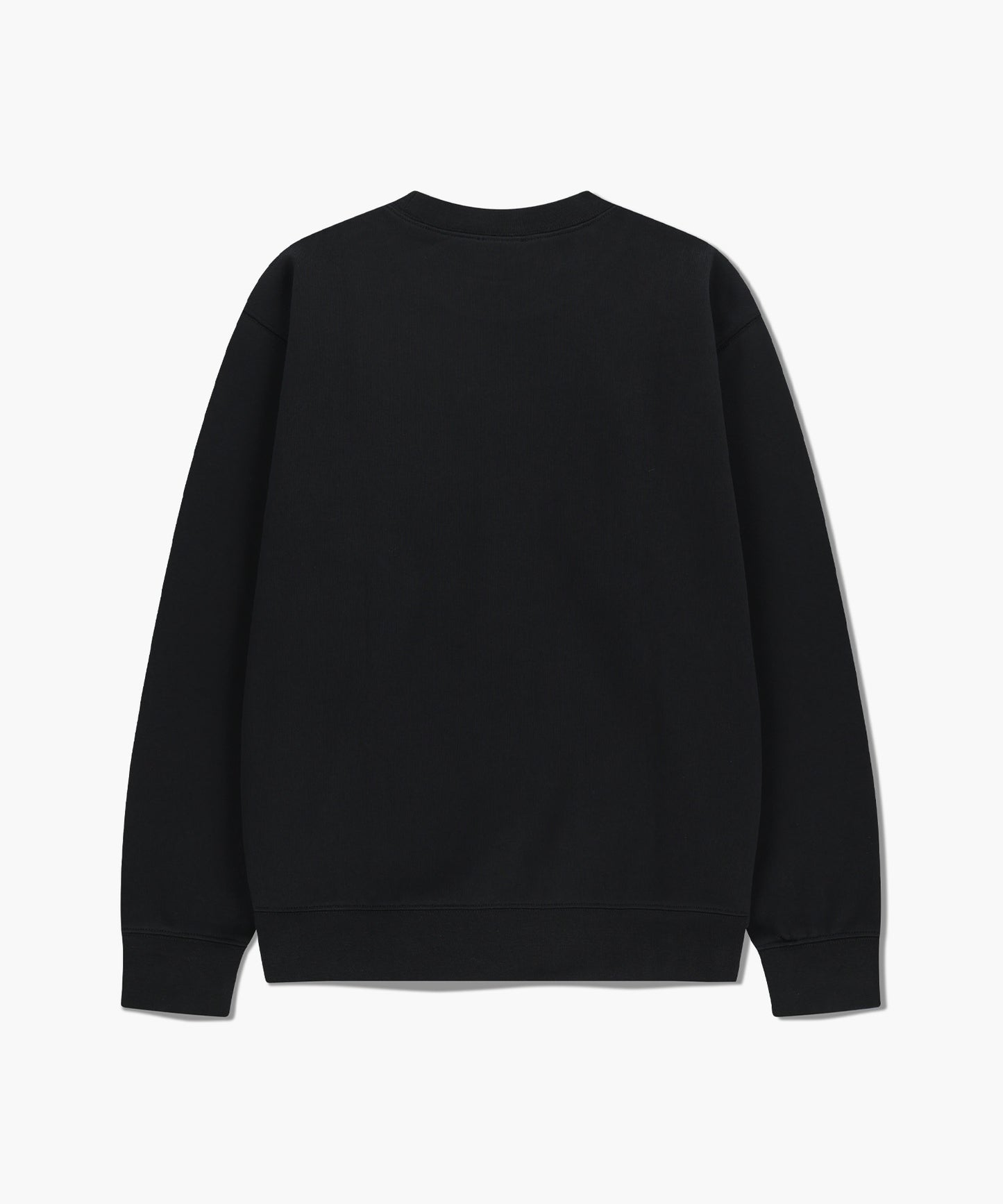 CLASSIC LOGO EMBROIDERY SWEATSHIRT (BRUSHED) black