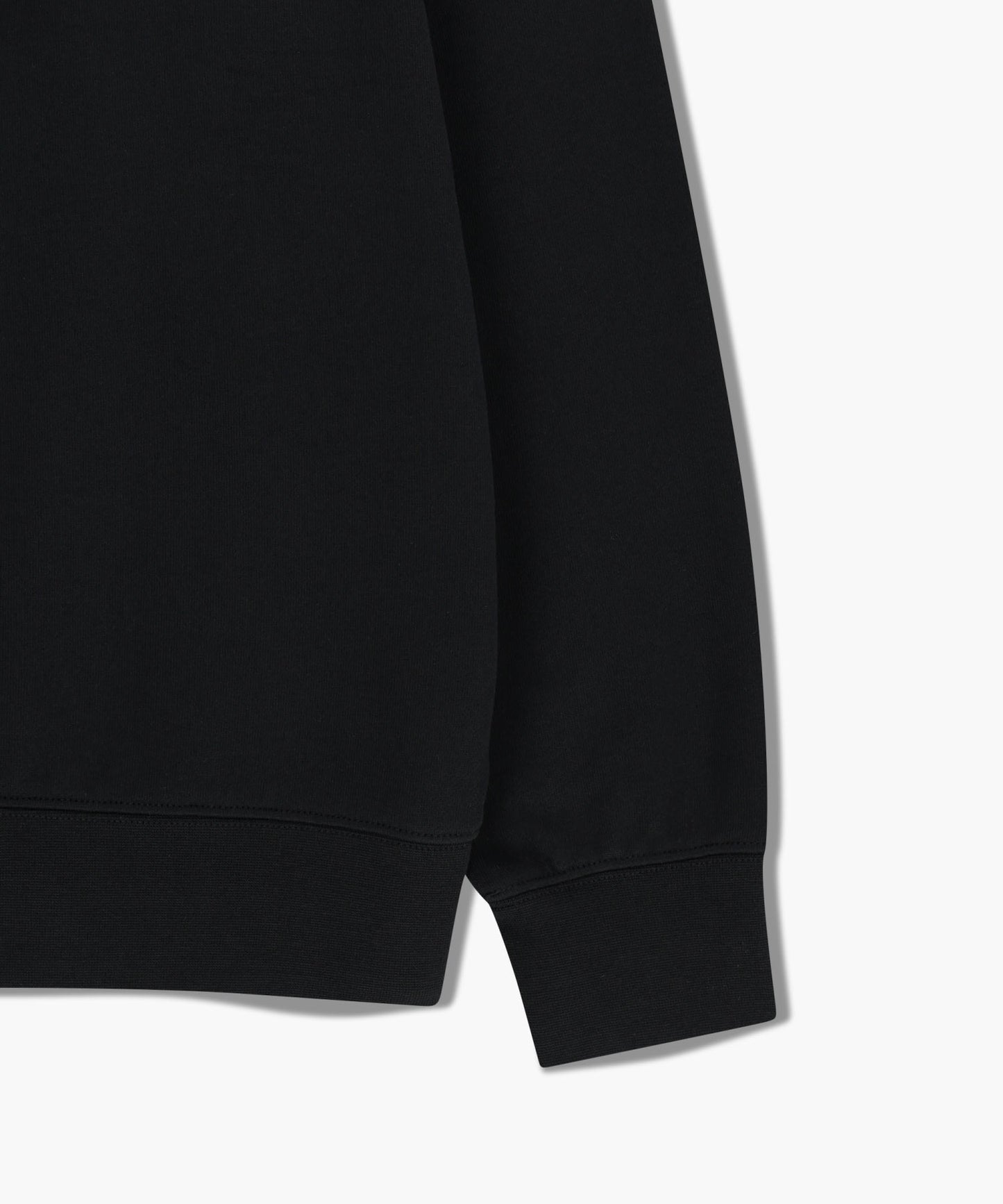 CLASSIC LOGO EMBROIDERY SWEATSHIRT (BRUSHED) black