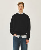 CLASSIC LOGO EMBROIDERY SWEATSHIRT black black