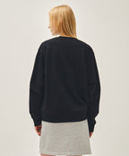 CLASSIC LOGO EMBROIDERY SWEATSHIRT navy