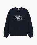CLASSIC LOGO EMBROIDERY SWEATSHIRT navy