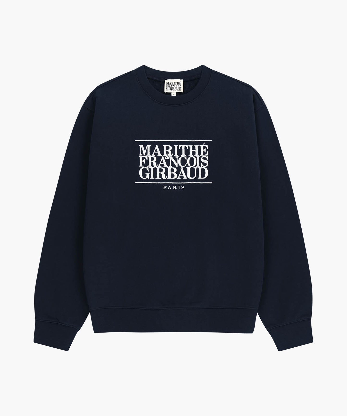 CLASSIC LOGO EMBROIDERY SWEATSHIRT navy
