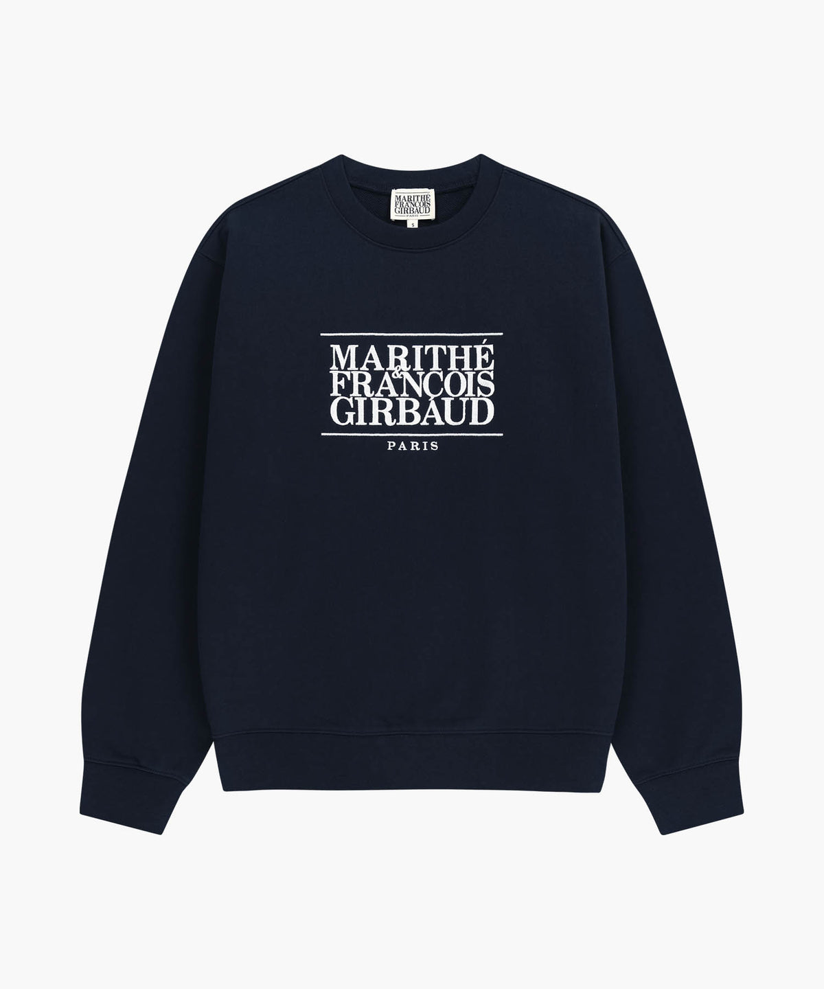 CLASSIC LOGO EMBROIDERY SWEATSHIRT navy