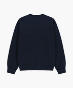 CLASSIC LOGO EMBROIDERY SWEATSHIRT navy