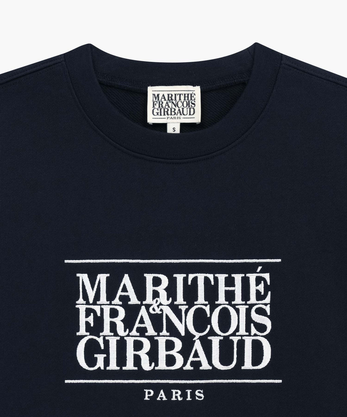CLASSIC LOGO EMBROIDERY SWEATSHIRT navy
