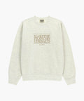 CLASSIC LOGO EMBROIDERY SWEATSHIRT oatmeal