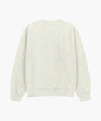 CLASSIC LOGO EMBROIDERY SWEATSHIRT oatmeal