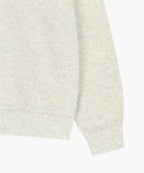 CLASSIC LOGO EMBROIDERY SWEATSHIRT oatmeal