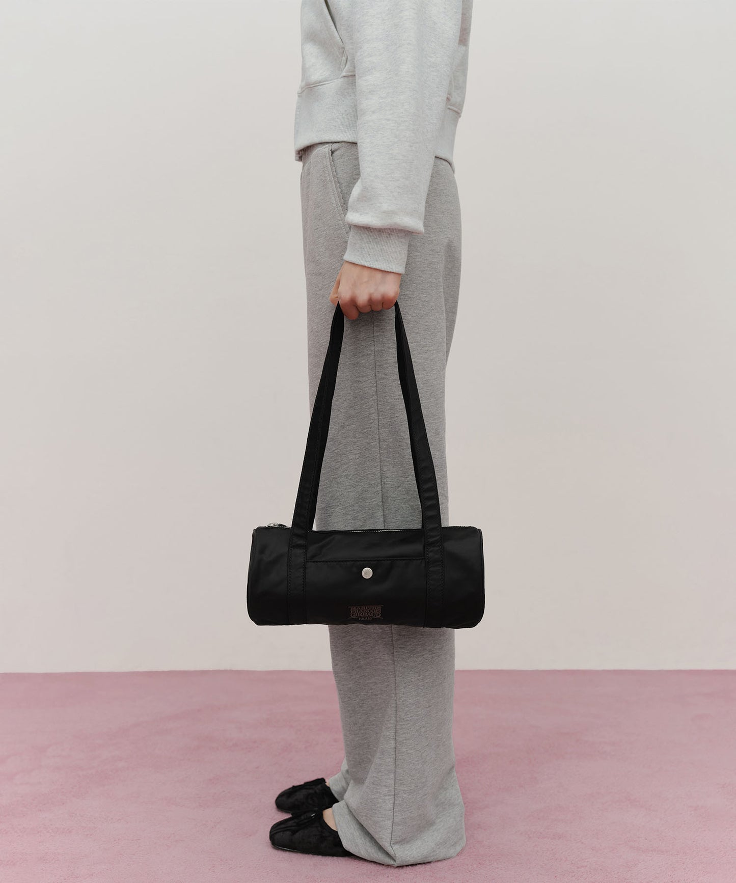CLASSIC LOGO MINI DUFFLE BAG black