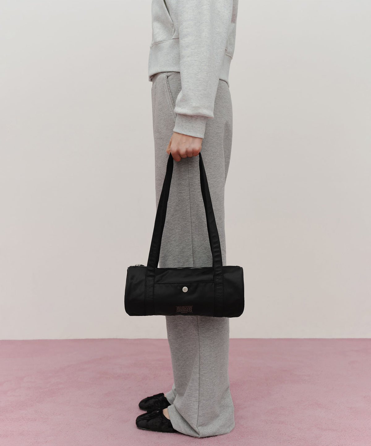 CLASSIC LOGO MINI DUFFLE BAG black