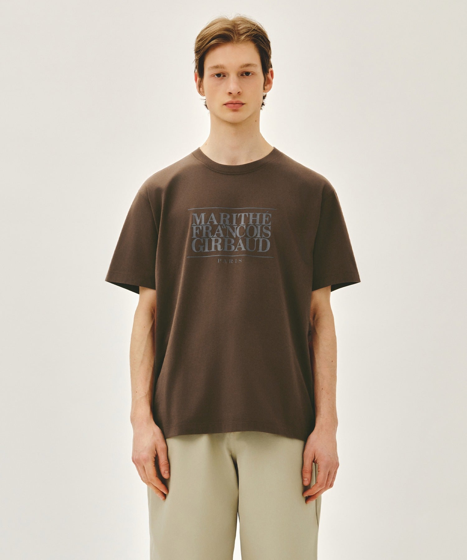 CLASSIC LOGO TEE brown – SallangSallang Official Store
