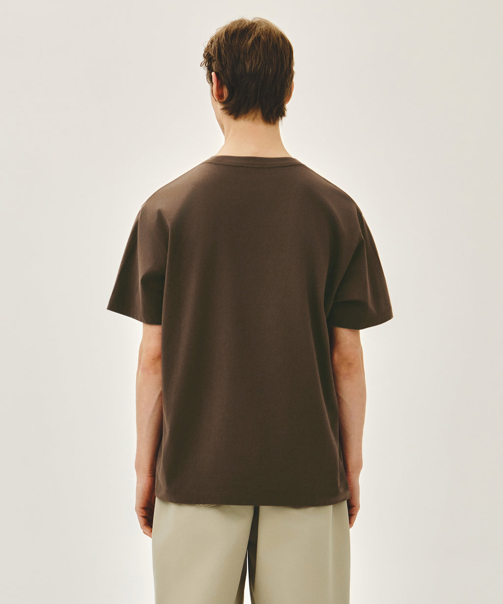 CLASSIC LOGO TEE brown