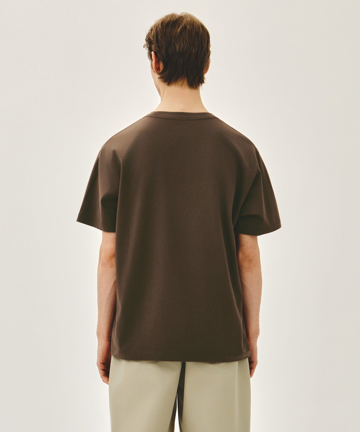 CLASSIC LOGO TEE brown