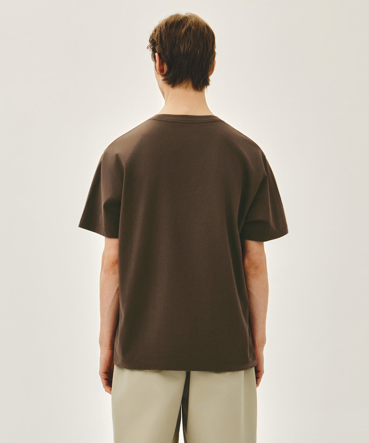 CLASSIC LOGO TEE brown