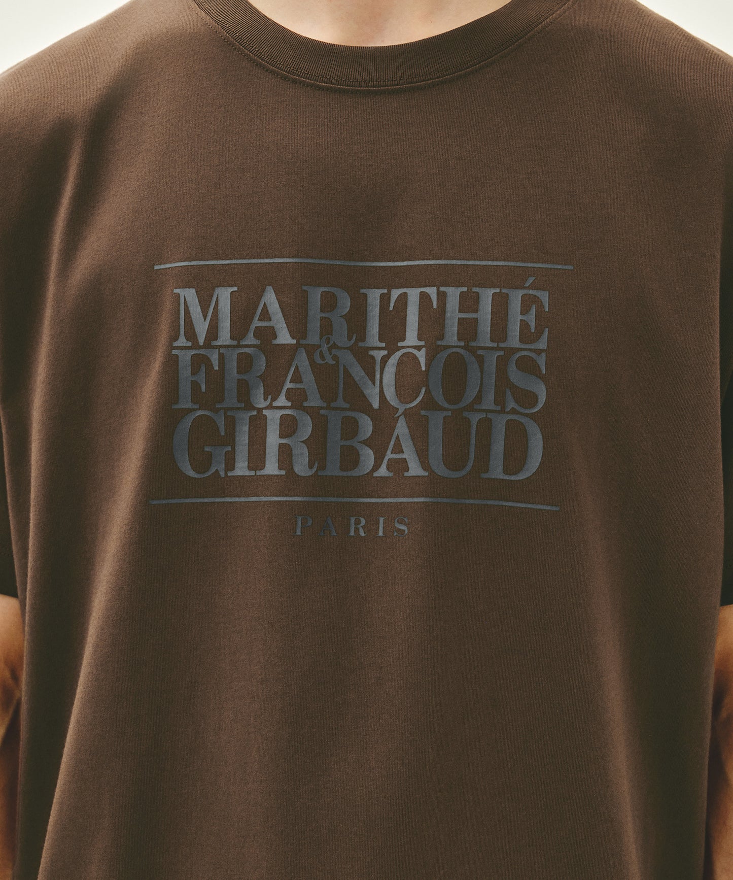 CLASSIC LOGO TEE brown