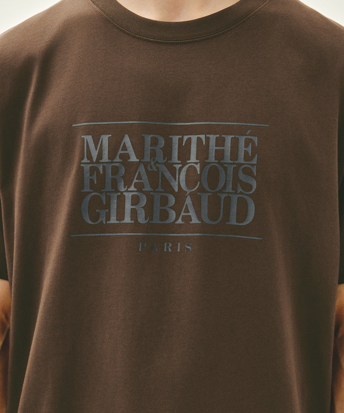 CLASSIC LOGO TEE brown
