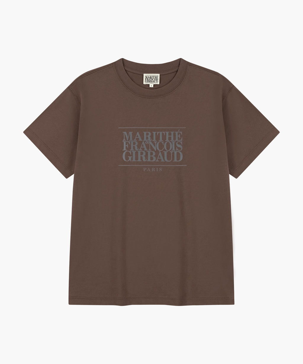 CLASSIC LOGO TEE brown