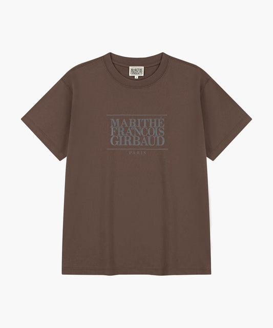CLASSIC LOGO TEE brown