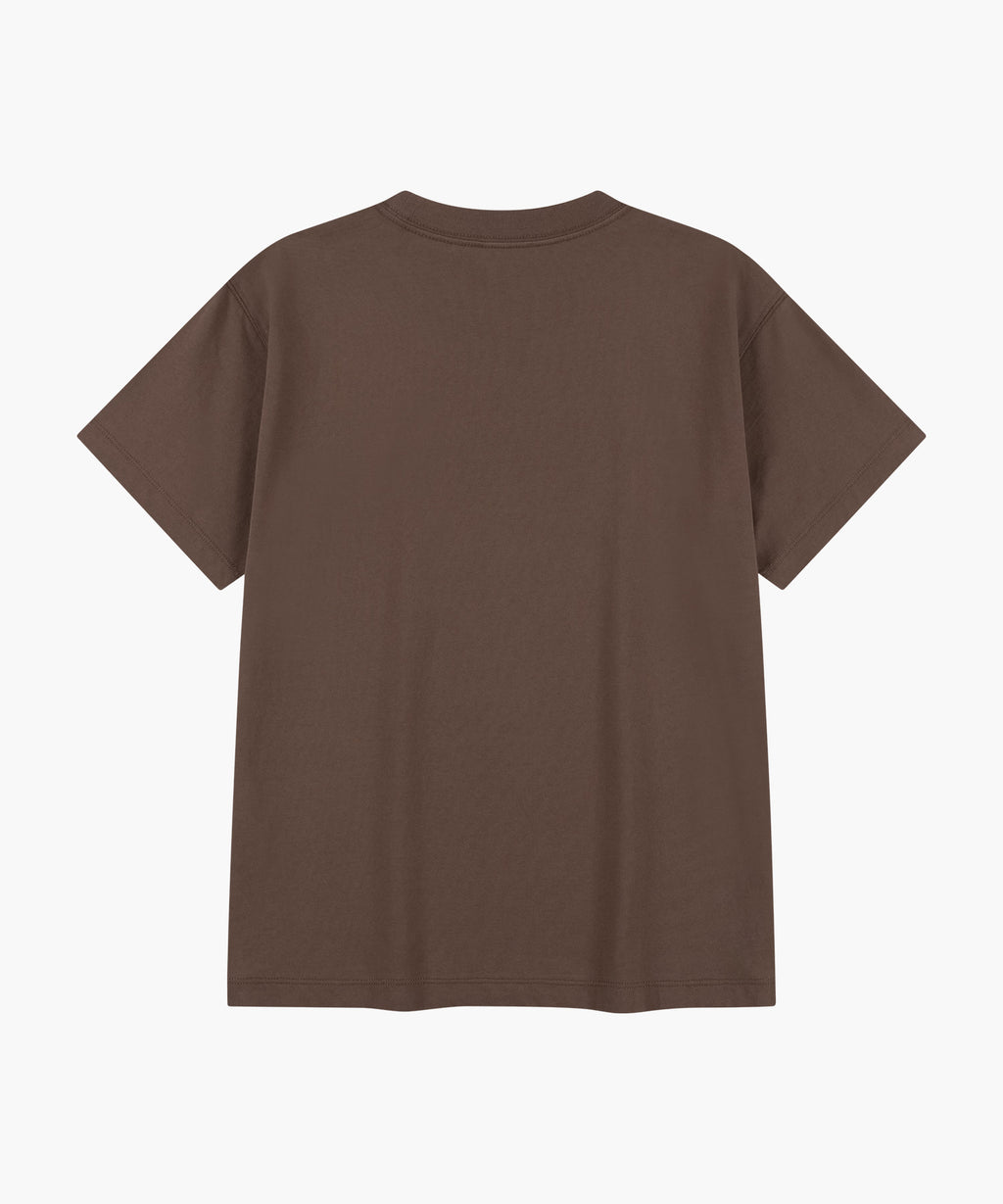 CLASSIC LOGO TEE brown